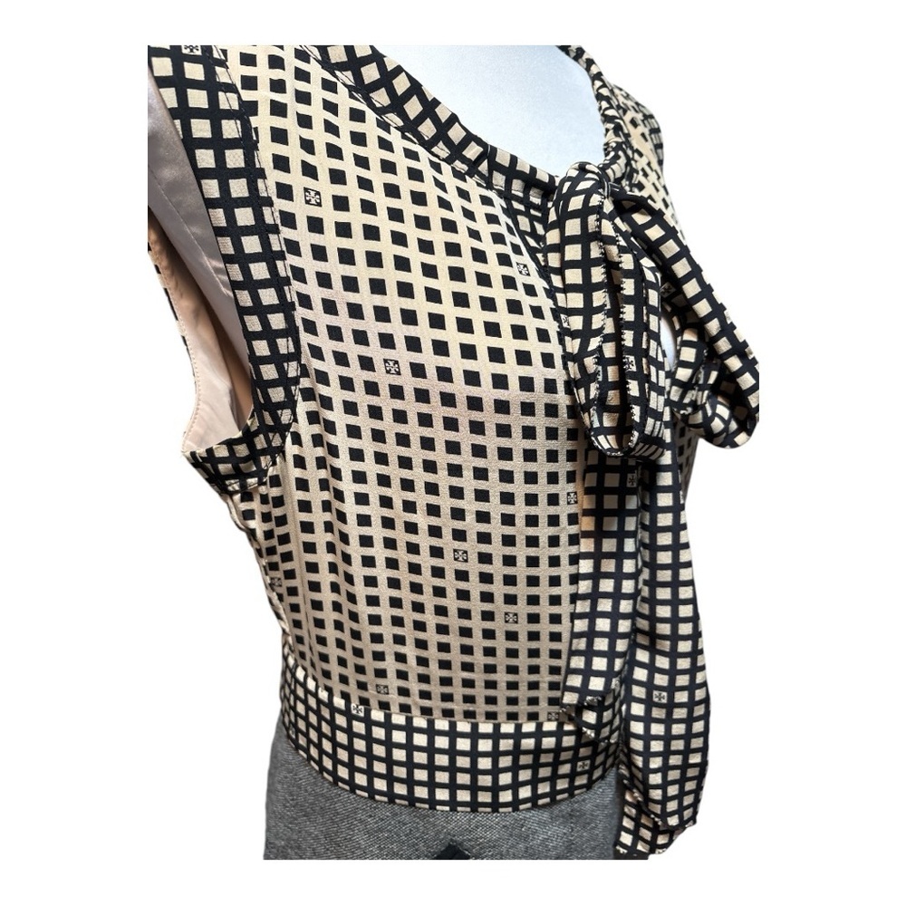 Tory Burch Roderick Combo Dress Size 10 - Picture 8 of 13